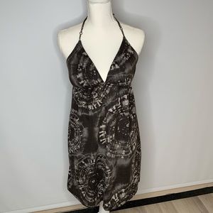 🐞Black Tie Dye Racerback Dress